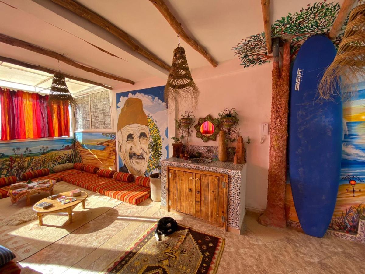 Happy Surf Hostel Taghazout Exterior foto
